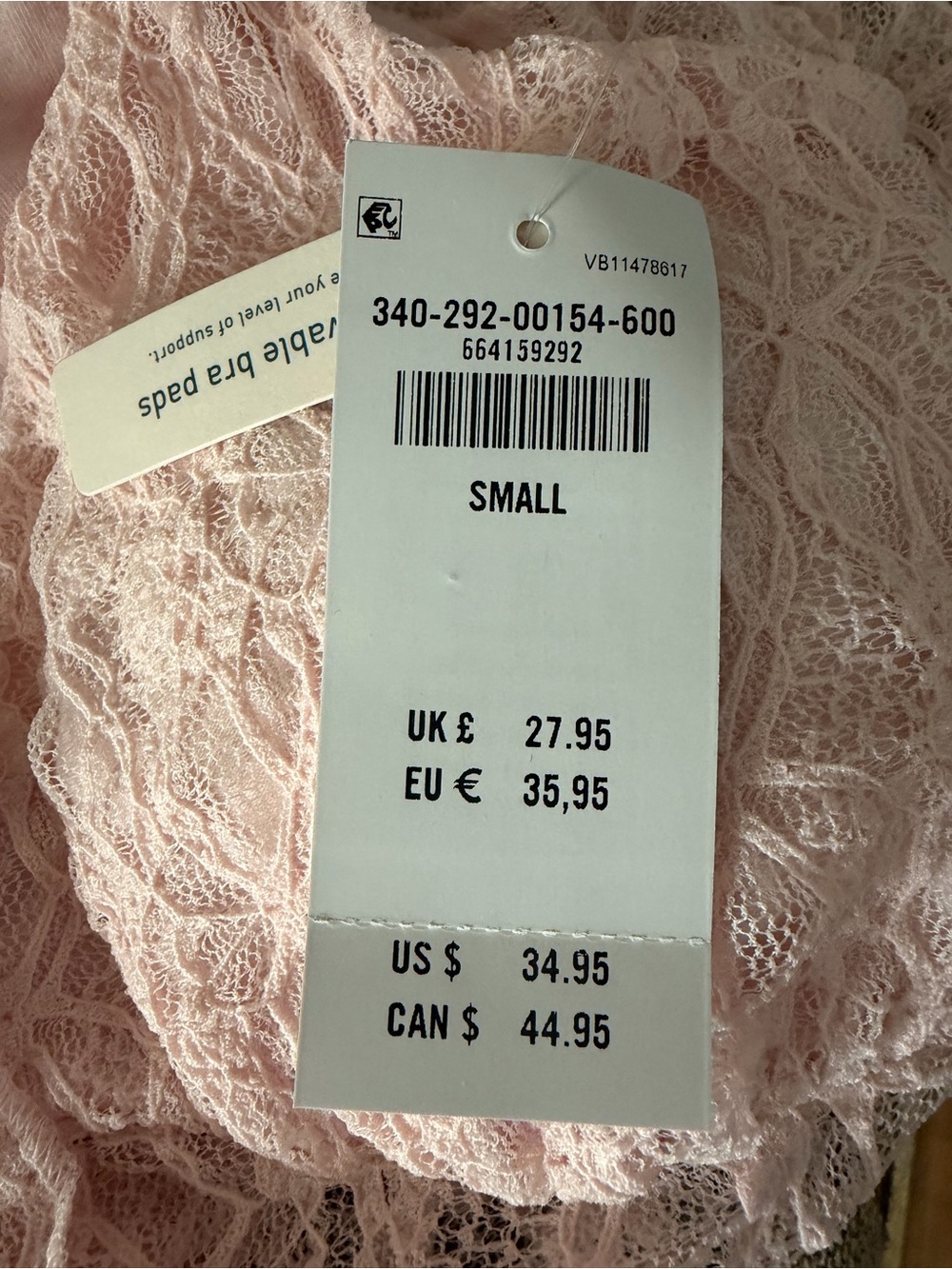 HOLLISTER RUFFLE LACE CAMI *NWT - Picture 9 of 9
